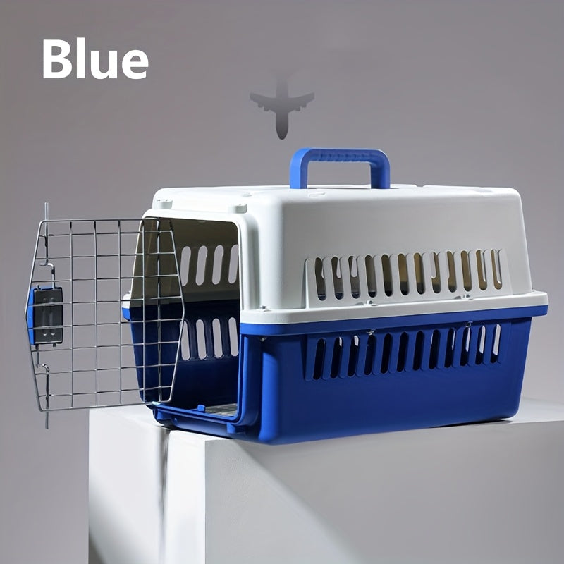 Pet Cage Kennel Hard Edge, Suitable For Air/road Trips, Suitable For Dogs/cats Weighing Up To 23 Pounds