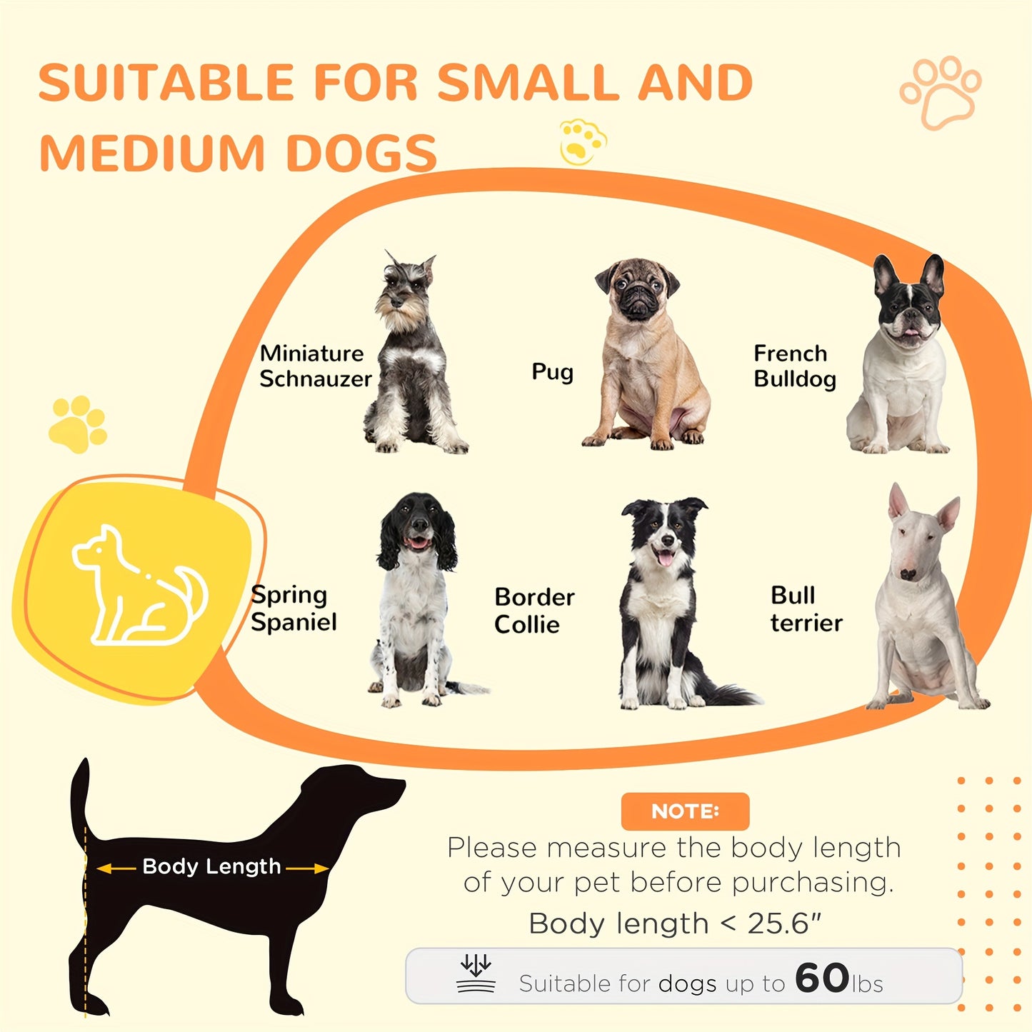 [PAWHUT Wooden Dog Crate] White Wooden PAWHUT Dog Crate Furniture - Decorative Dog Kennel for Medium Dogs - Indoor Pet Cage with Storage Shelves