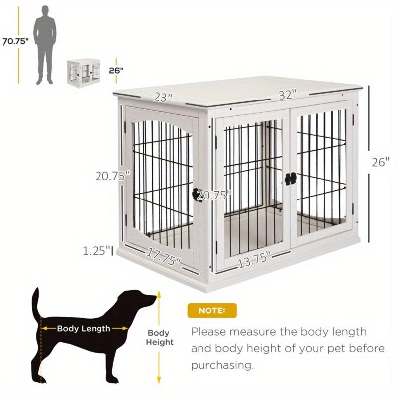 Dog cage/pet cage, easy to clean and can be washed quickly