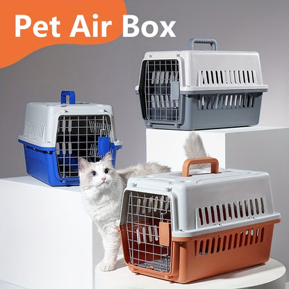 Pet Cage Kennel Hard Edge, Suitable For Air/road Trips, Suitable For Dogs/cats Weighing Up To 23 Pounds